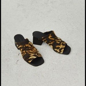 Rachel Comey Tammy Bengal Linen Mule